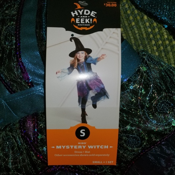Hyde and Eek Boutique Other - Mystery Witch Costume kids size small new